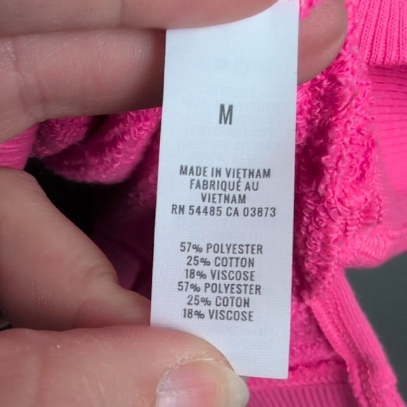 Aerie Vivid Pink Turtleneck Sweater - Picture 4 of 8